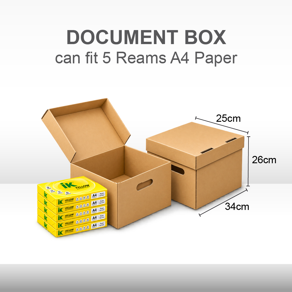 A22. Carton Box_Document box 34X25X26cm A22. Carton Box_Document box 34X25X26cm