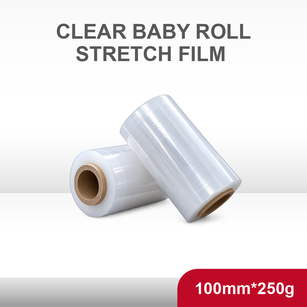 H4. Stretch Films_Clear Baby Roll Stretch Film